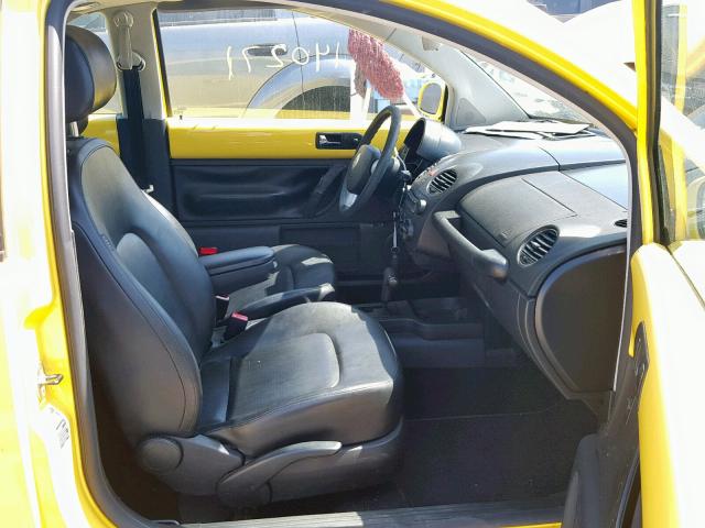 3VWRG31C36M408671 - 2006 VOLKSWAGEN NEW BEETLE ყვითელი ფოტო 5