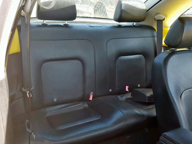 3VWRG31C36M408671 - 2006 VOLKSWAGEN NEW BEETLE ყვითელი ფოტო 6