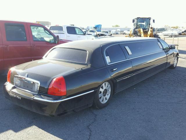 1L1FM81W84Y650506 - 2004 LINCOLN TOWN CAR E BLACK photo 4