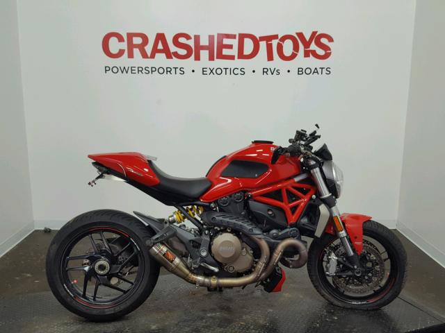 ZDM1RBSV3EB002503 - 2014 DUCATI MONSTER 12 RED photo 1