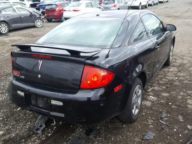 1G2AS18H297101161 - 2009 PONTIAC G5 BLACK photo 4