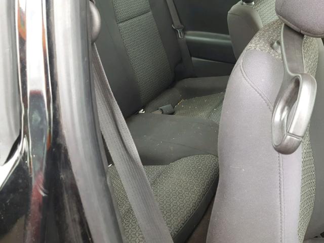 1G2AS18H297101161 - 2009 PONTIAC G5 BLACK photo 6