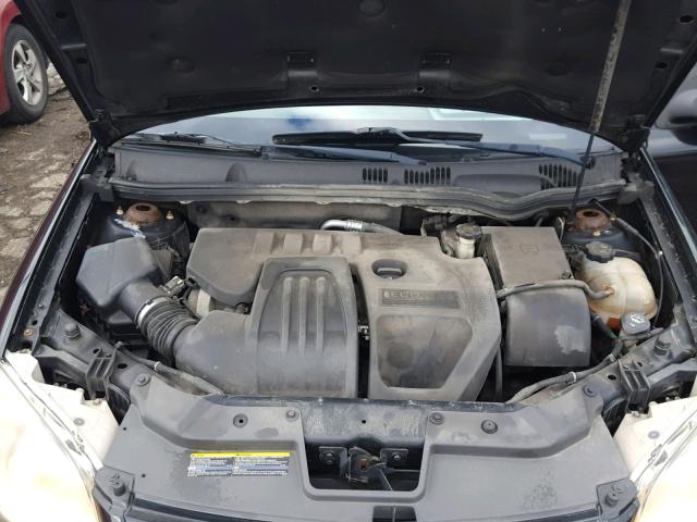 1G2AS18H297101161 - 2009 PONTIAC G5 BLACK photo 7