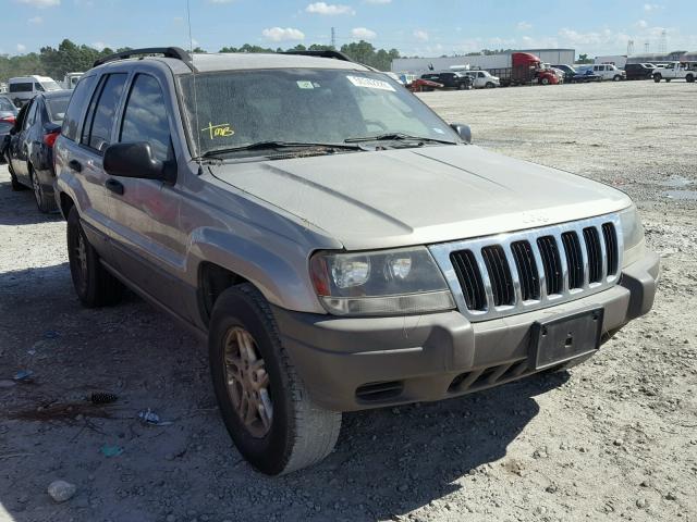 1J4GX48S83C618087 - 2003 JEEP GRAND CHER TAN photo 1