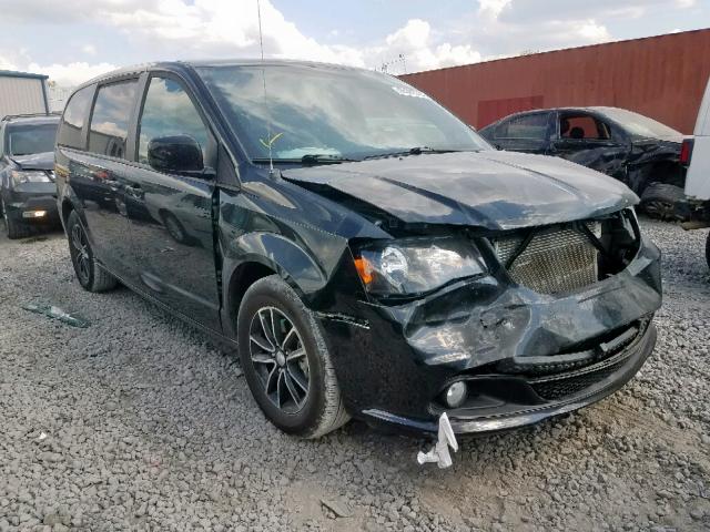 2C4RDGBG3JR200828 - 2018 DODGE GRAND CARA BLACK photo 1