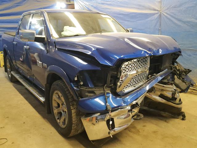 1C6RR7VT9FS738859 - 2015 RAM 1500 LARAM BLUE photo 1