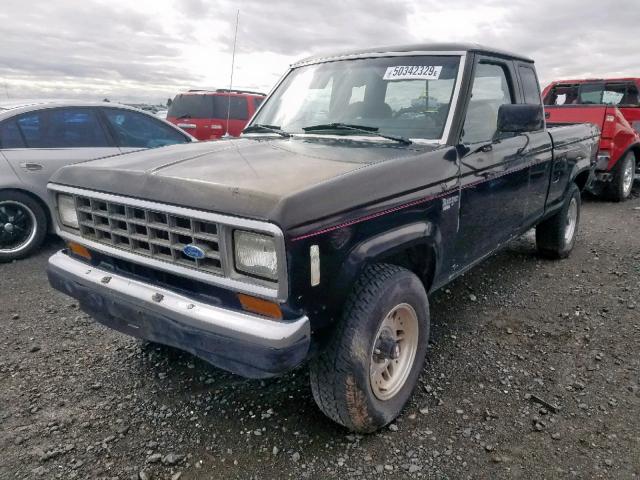 1FTCR15T2JPA91504 - 1988 FORD RANGER SUP BLACK photo 2