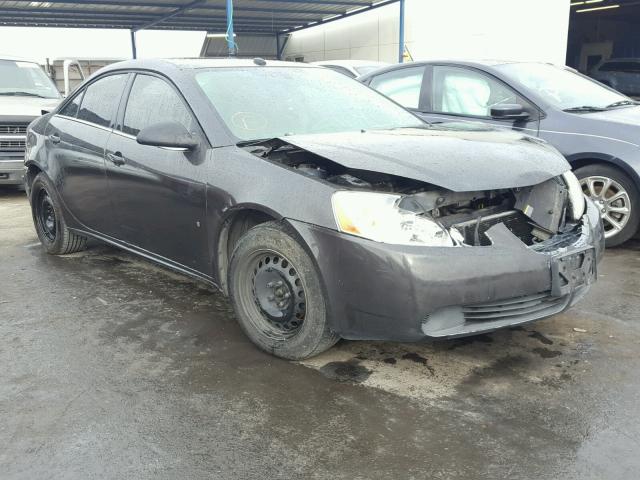 1G2ZF57B784167264 - 2008 PONTIAC G6 VALUE L GRAY photo 1