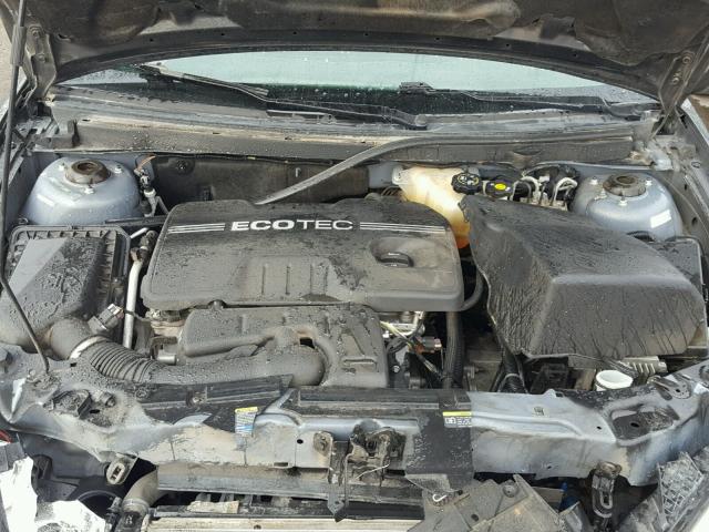 1G2ZF57B784167264 - 2008 PONTIAC G6 VALUE L GRAY photo 7