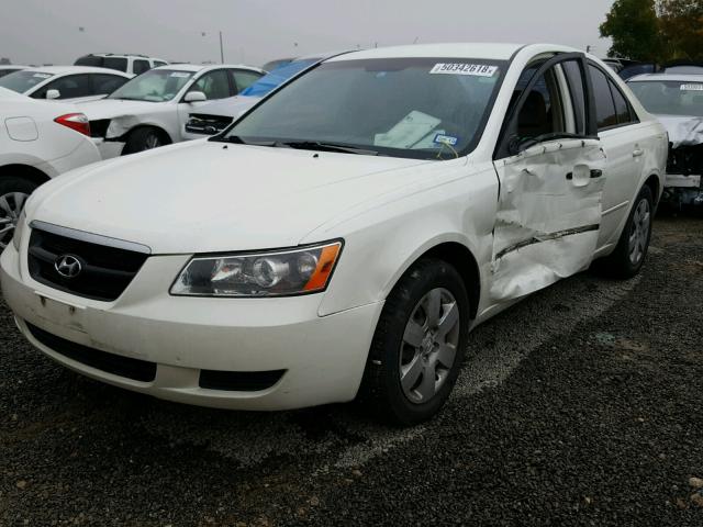 KMHET46C46A085302 - 2006 HYUNDAI SONATA GL YELLOW photo 2