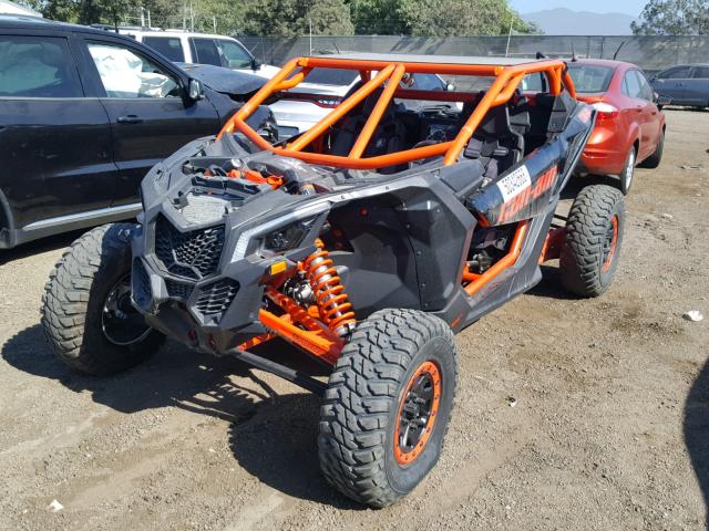 3JBVXAW24HK000042 - 2017 CAN-AM MAVERICK X BEIGE photo 2