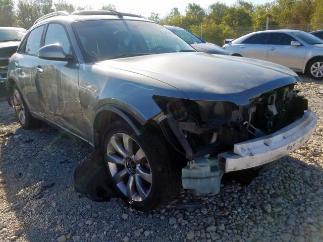 JNRBS08W44X403424 - 2004 INFINITI FX45 SILVER photo 1