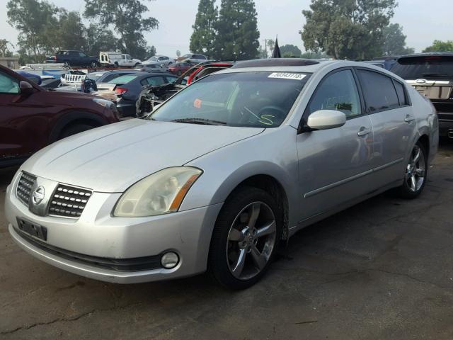 1N4BA41E15C839237 - 2005 NISSAN MAXIMA SE SILVER photo 2