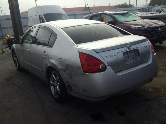 1N4BA41E15C839237 - 2005 NISSAN MAXIMA SE SILVER photo 3