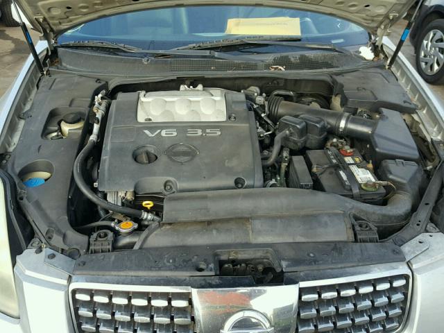 1N4BA41E15C839237 - 2005 NISSAN MAXIMA SE SILVER photo 7