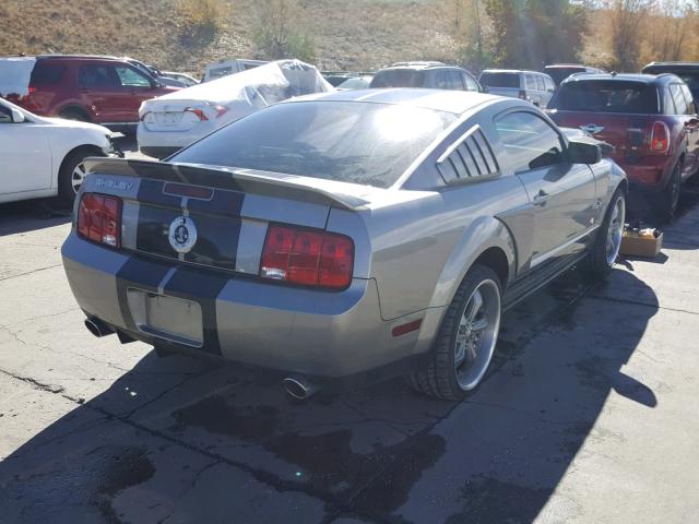 1ZVHT88SX85168609 - 2008 FORD MUSTANG SH SILVER photo 4