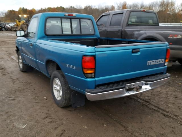 4F4CR12A9TTM47726 - 1996 MAZDA B2300 BLUE photo 3