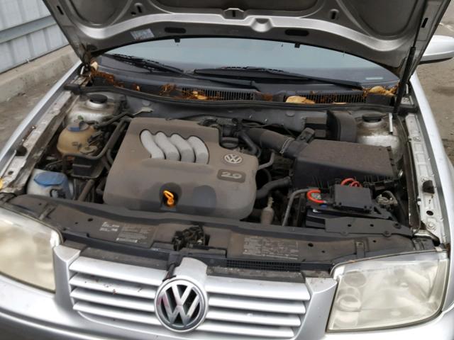 3VWSK69MX1M091429 - 2001 VOLKSWAGEN JETTA GLS SILVER photo 7