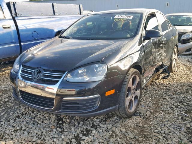 3VWRJ71K08M135370 - 2008 VOLKSWAGEN JETTA WOLF BLACK photo 2