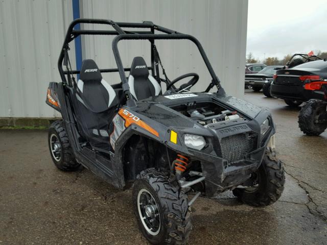 4XAVHE576GB333617 - 2016 POLARIS RZR 570 EP BLACK photo 1