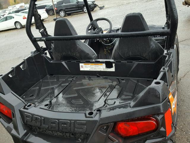 4XAVHE576GB333617 - 2016 POLARIS RZR 570 EP BLACK photo 6