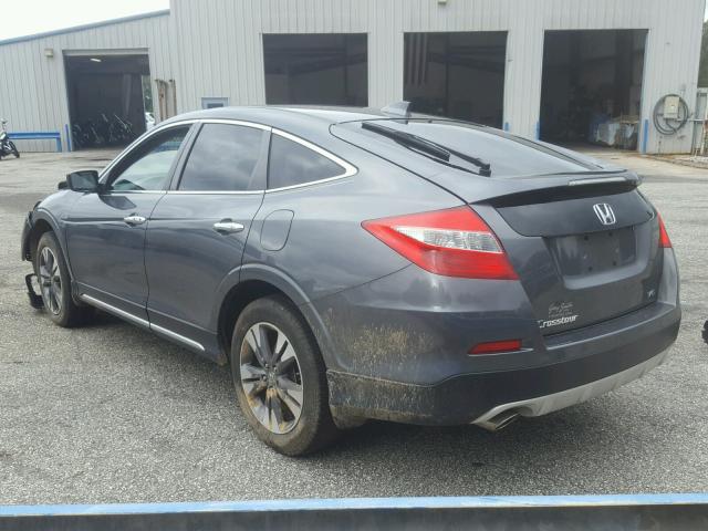 5J6TF1H32DL001505 - 2013 HONDA CROSSTOUR GRAY photo 3