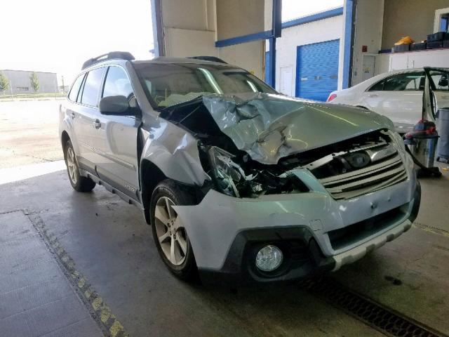 4S4BRBKC7D3291727 - 2013 SUBARU OUTBACK 2. SILVER photo 1