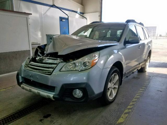 4S4BRBKC7D3291727 - 2013 SUBARU OUTBACK 2. SILVER photo 2