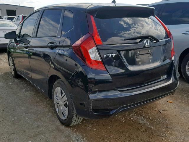 3HGGK5H4XJM728535 - 2018 HONDA FIT LX BLUE photo 3