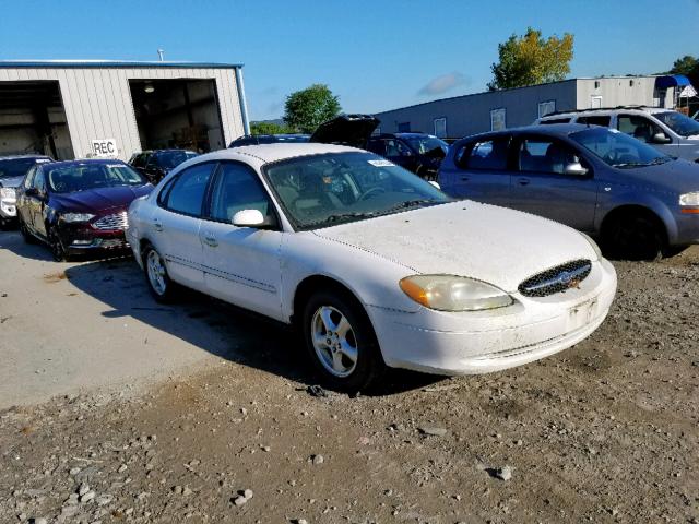 1FAFP55UX3A264247 - 2003 FORD TAURUS SES WHITE photo 1