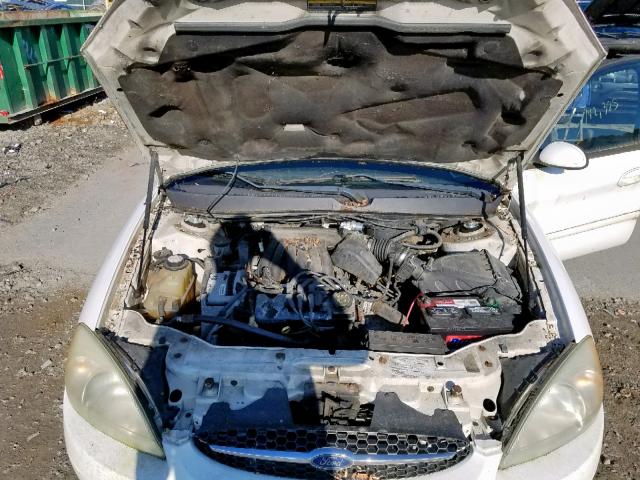 1FAFP55UX3A264247 - 2003 FORD TAURUS SES WHITE photo 7