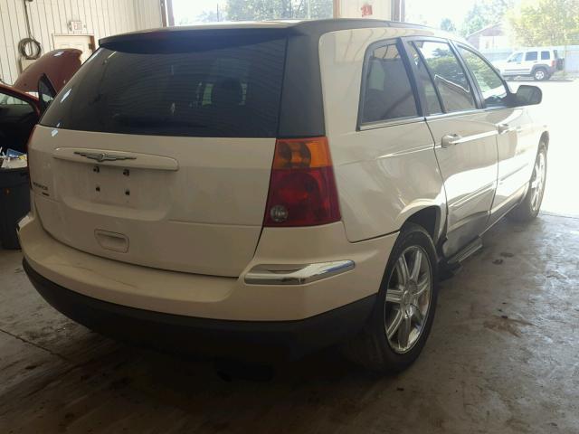 2C4GM68405R502985 - 2005 CHRYSLER PACIFICA T WHITE photo 4