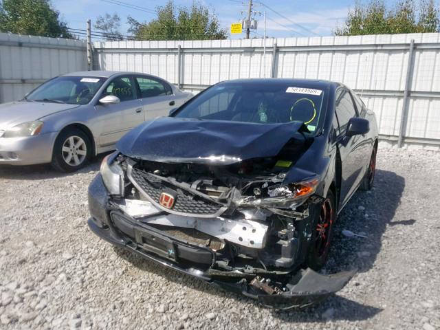 2HGFG3B89CH534559 - 2012 HONDA CIVIC EX BLACK photo 2