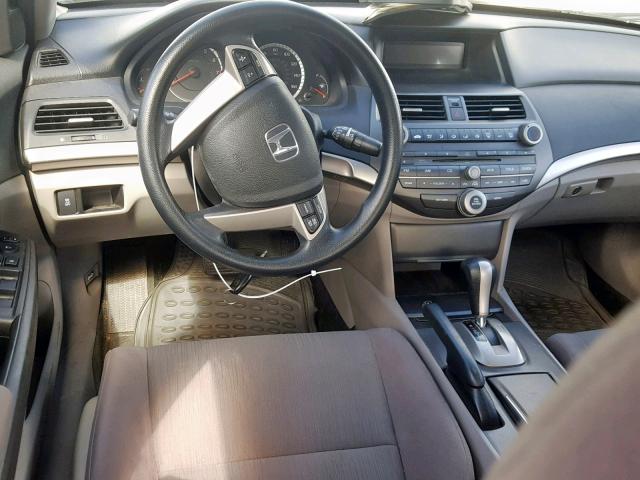 1HGCP2F36CA150748 - 2012 HONDA ACCORD LX SILVER photo 9