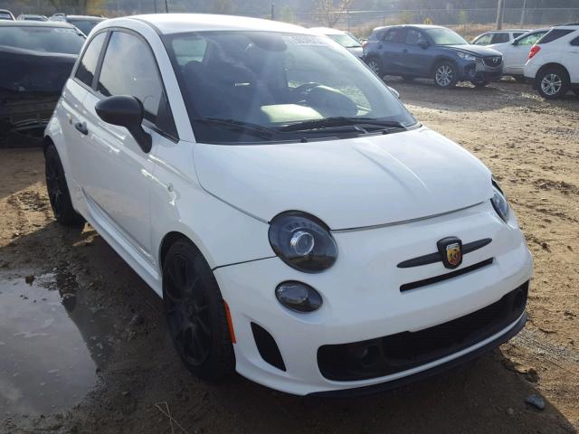 3C3CFFFH9DT749243 - 2013 FIAT 500 ABARTH WHITE photo 1