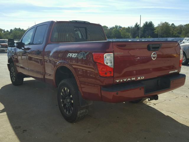 1N6BA1F41GN513435 - 2016 NISSAN TITAN XD S RED photo 3