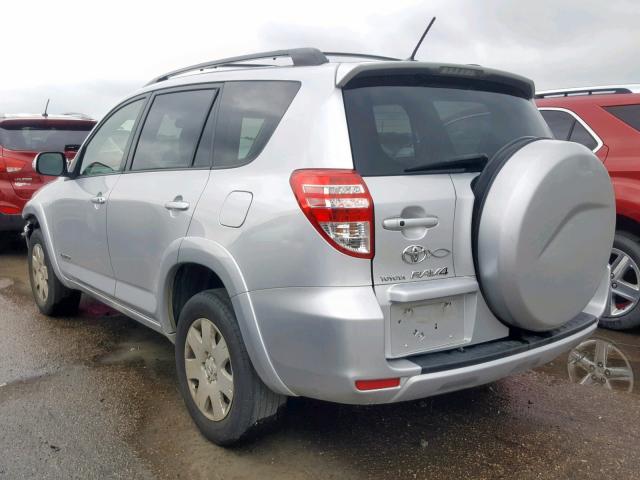 JTMYF4DV0AD018698 - 2010 TOYOTA RAV4 LIMIT SILVER photo 3