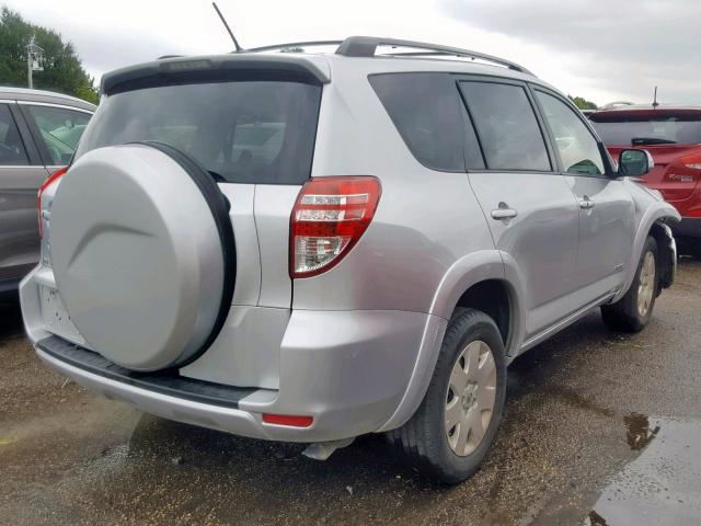 JTMYF4DV0AD018698 - 2010 TOYOTA RAV4 LIMIT SILVER photo 4