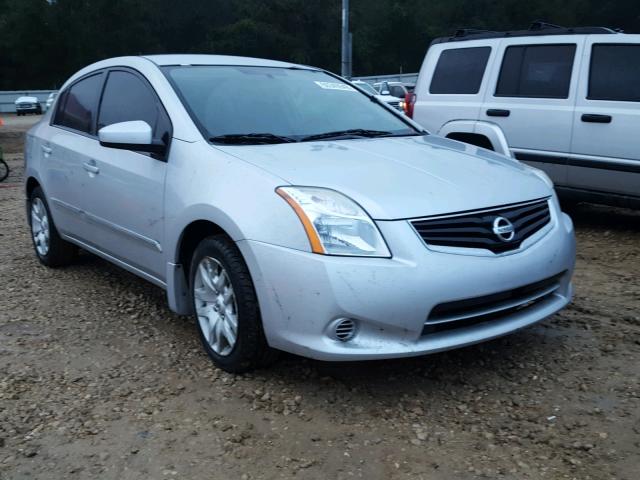 3N1AB6AP1CL697105 - 2012 NISSAN SENTRA 2.0 SILVER photo 1