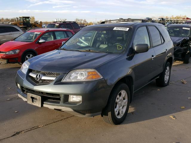 2HNYD18786H518371 - 2006 ACURA MDX TOURIN GRAY photo 2