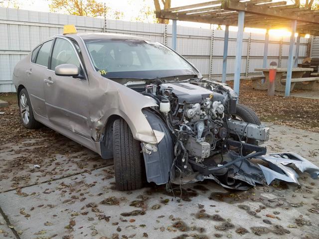 JNKCY01E69M802749 - 2009 INFINITI M35 BASE BEIGE photo 1