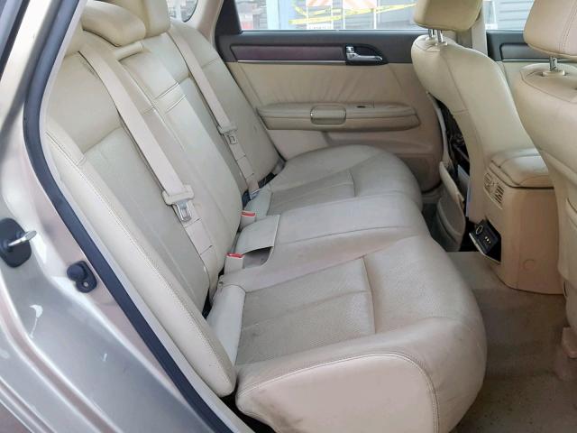 JNKCY01E69M802749 - 2009 INFINITI M35 BASE BEIGE photo 6