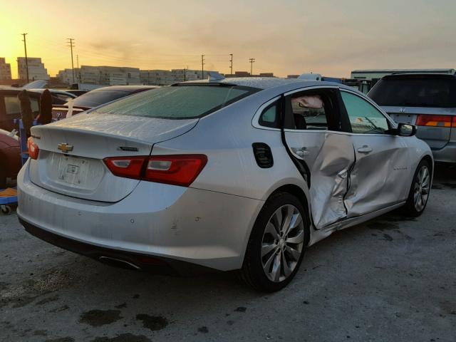 1G1ZH5SX1GF245820 - 2016 CHEVROLET MALIBU PRE 灰色 照片 4