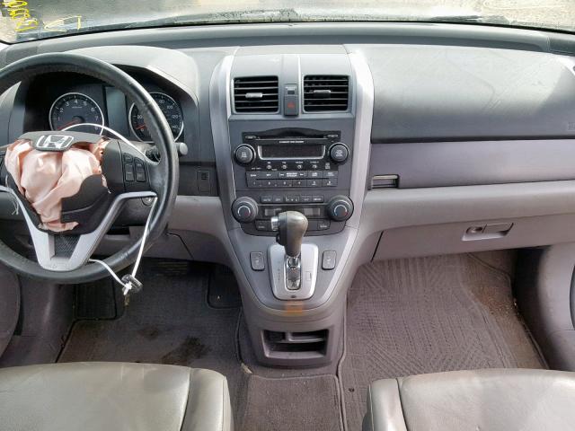 JHLRE48708C042327 - 2008 HONDA CR-V EXL SILVER photo 9