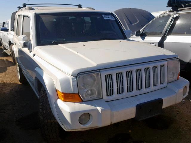 1J8HG48N96C335005 - 2006 JEEP COMMANDER თეთრი ფოტო 1