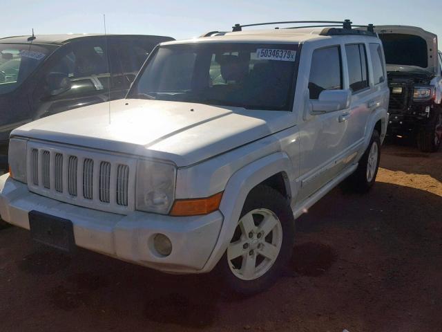 1J8HG48N96C335005 - 2006 JEEP COMMANDER თეთრი ფოტო 2