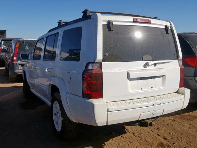 1J8HG48N96C335005 - 2006 JEEP COMMANDER თეთრი ფოტო 3