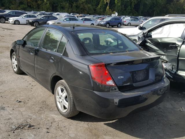 1G8AJ55F97Z185631 - 2007 SATURN ION LEVEL BLACK photo 3