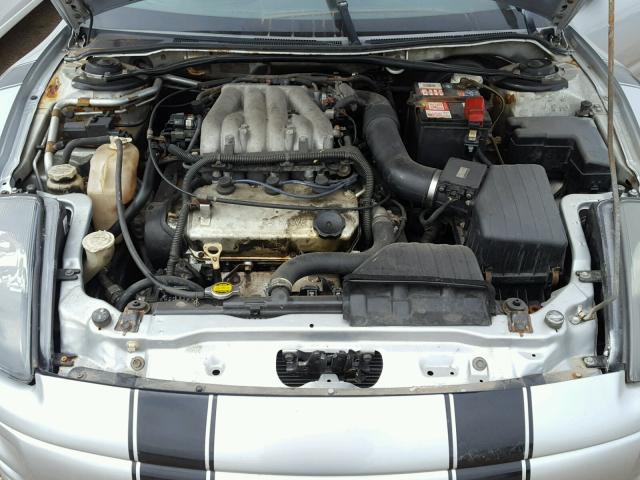 4A3AE85H61E048798 - 2001 MITSUBISHI ECLIPSE SP SILVER photo 7