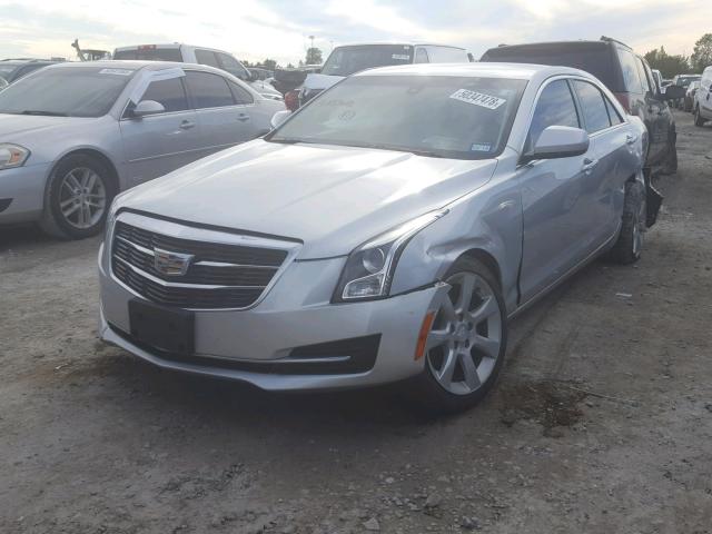 1G6AA5RX0F0112906 - 2015 CADILLAC ATS SILVER photo 2